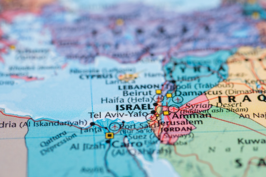 israel-on-world-map