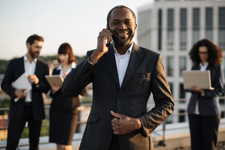 Love Not The World Man Talking On Smartphone
